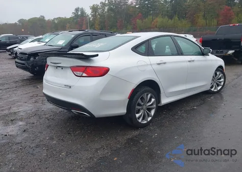 2015 Chrysler 200 S из США, поврежденный, VIN 1C3CCCBG5FN613392